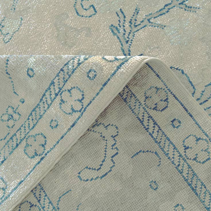 Detail image of 9' x 11' 9 Hand Knotted Oushak Wool Rug
