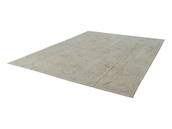 8' 10 x 11' 9 Hand Knotted Oushak Wool Rug