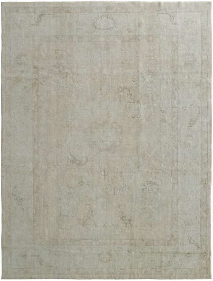 8' 10 x 11' 9 Hand Knotted Oushak Wool Rug