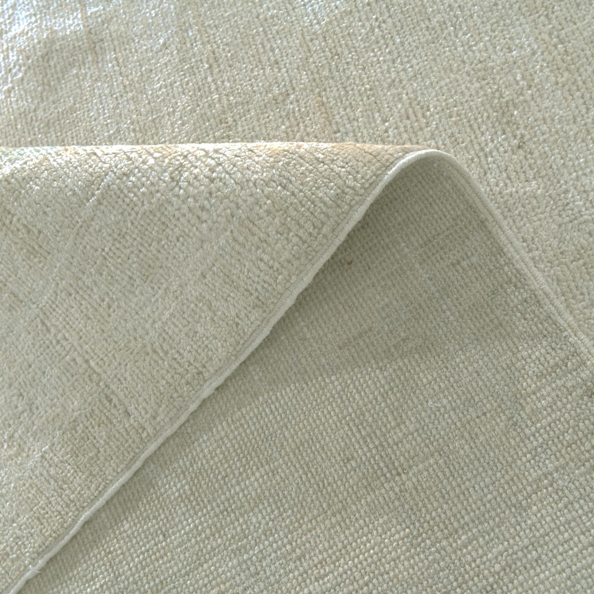 9' 8 x 13' 10 Hand Knotted Oushak Wool Rug