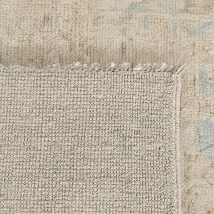 9' 8 x 13' 10 Hand Knotted Oushak Wool Rug
