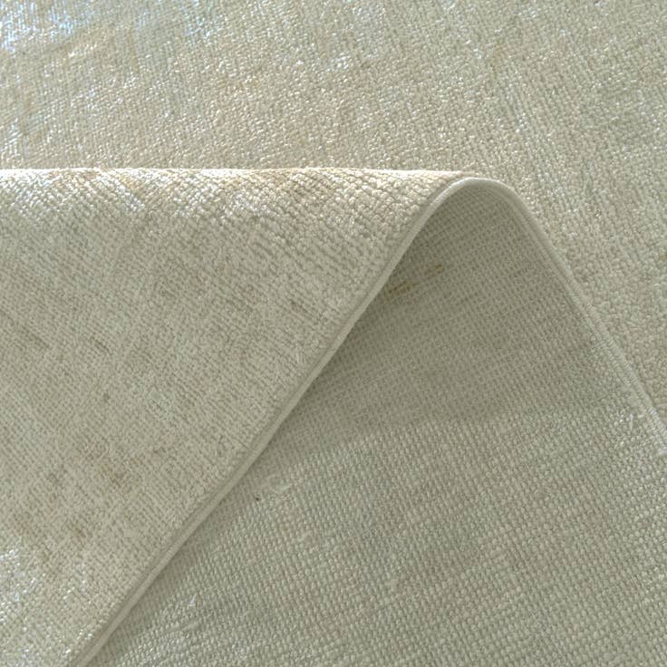 Detail image of 9' 7 x 13' 7 Hand Knotted Oushak Wool Rug
