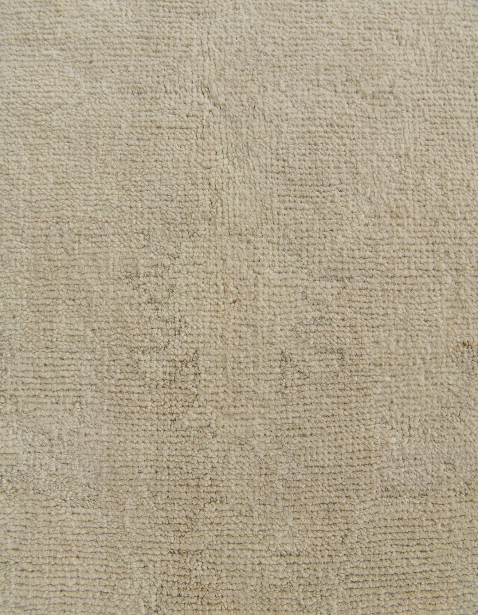 8' x 9' 10 Hand Knotted Oushak Wool Rug
