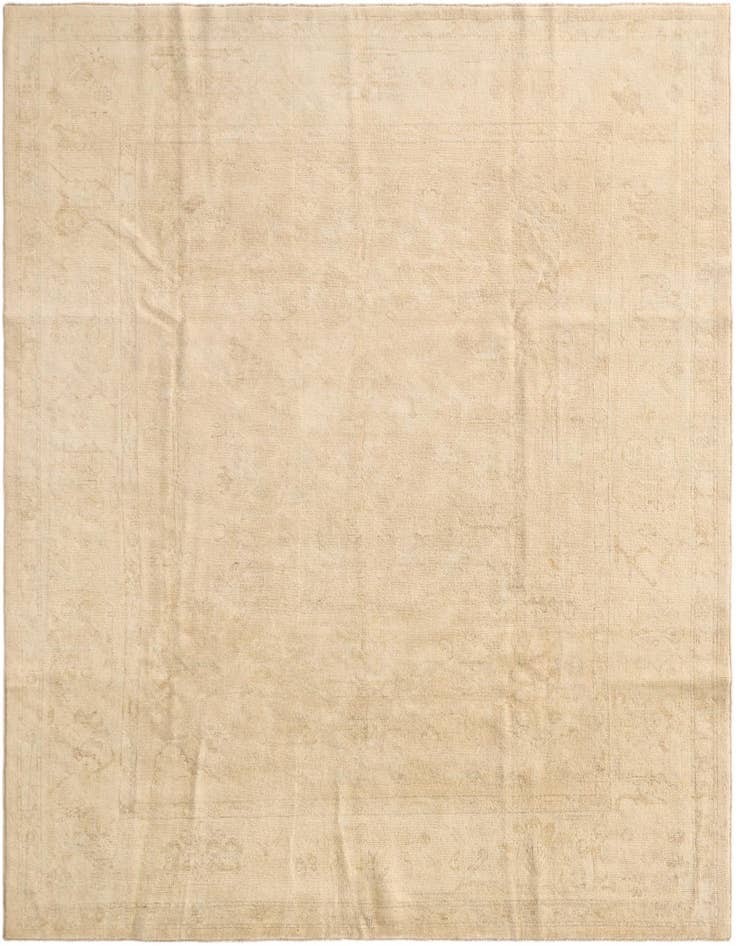 Detail image of 8' x 9' 10 Hand Knotted Oushak Wool Rug