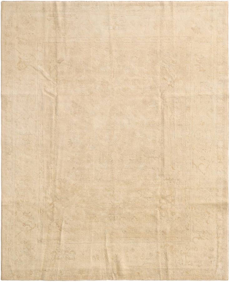 Detail image of 8' x 9' 10 Hand Knotted Oushak Wool Rug