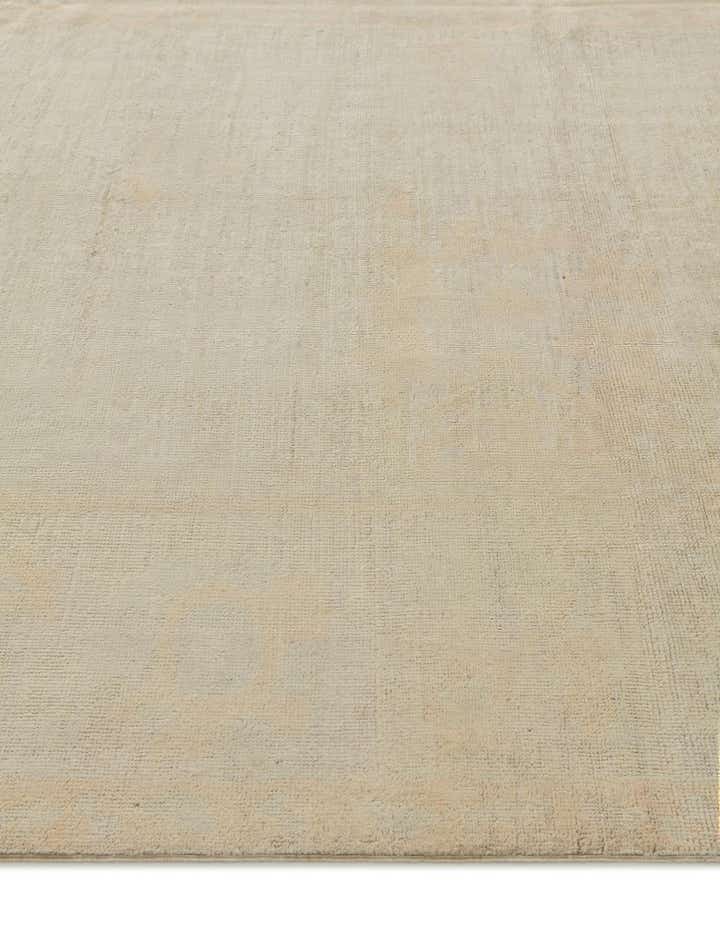 8' x 9' 10 Hand Knotted Oushak Wool Rug