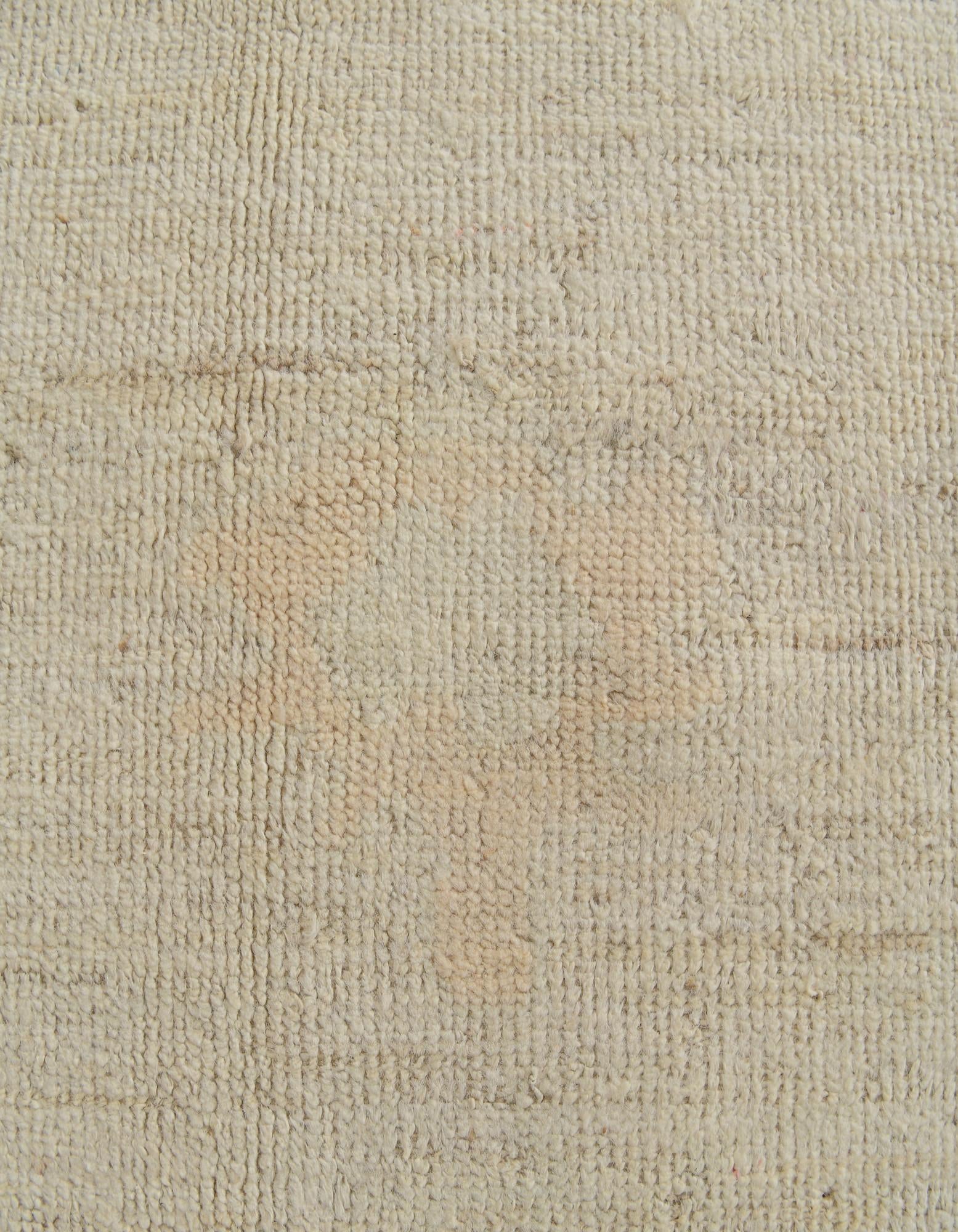 8' x 9' 10 Hand Knotted Oushak Wool Rug