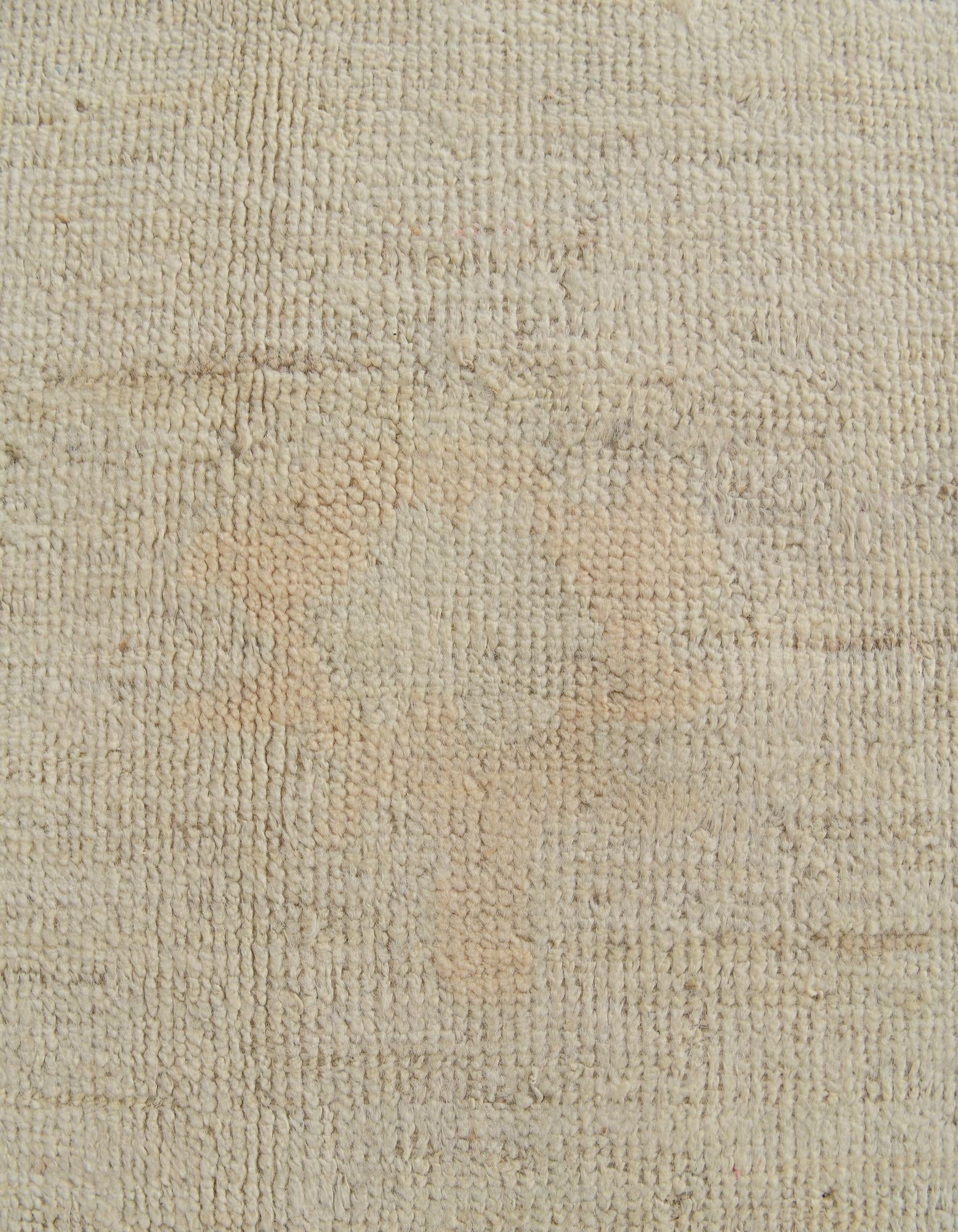 8' x 9' 10 Hand Knotted Oushak Wool Rug