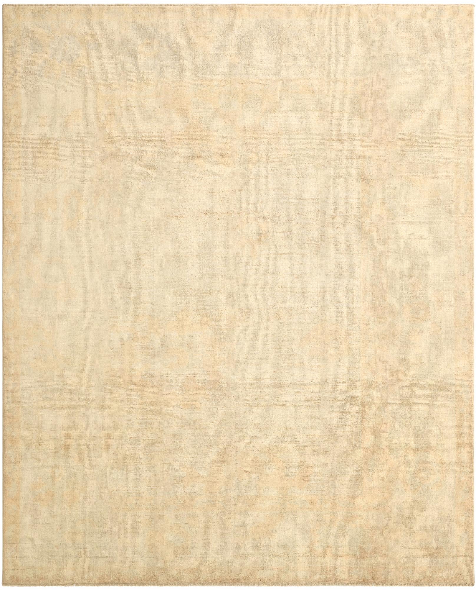 8' x 9' 10  Hand Knotted Oushak Wool Rug