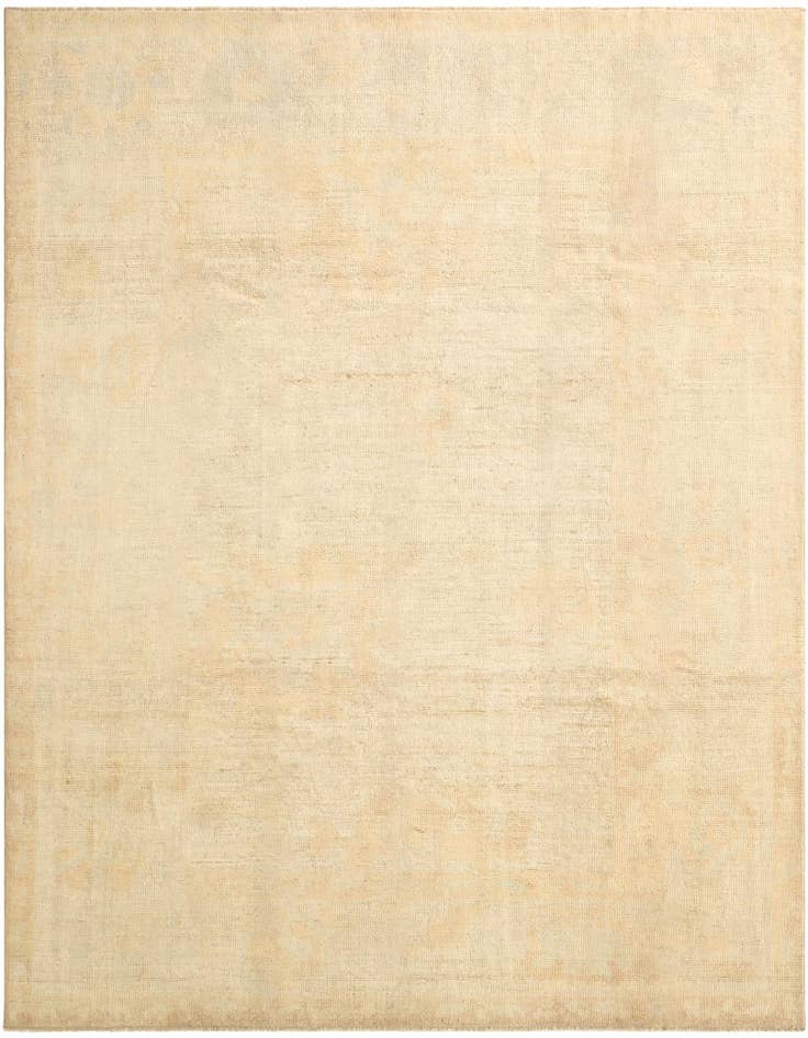Detail image of 8' x 9' 10 Hand Knotted Oushak Wool Rug