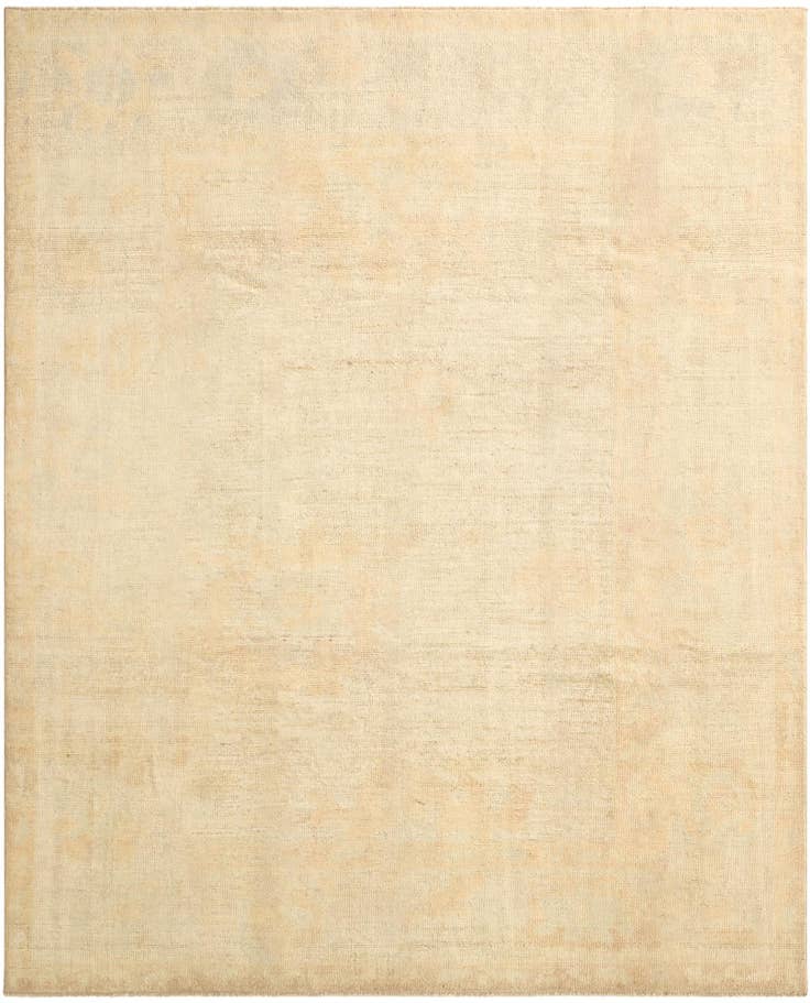 Detail image of 8' x 9' 10 Hand Knotted Oushak Wool Rug