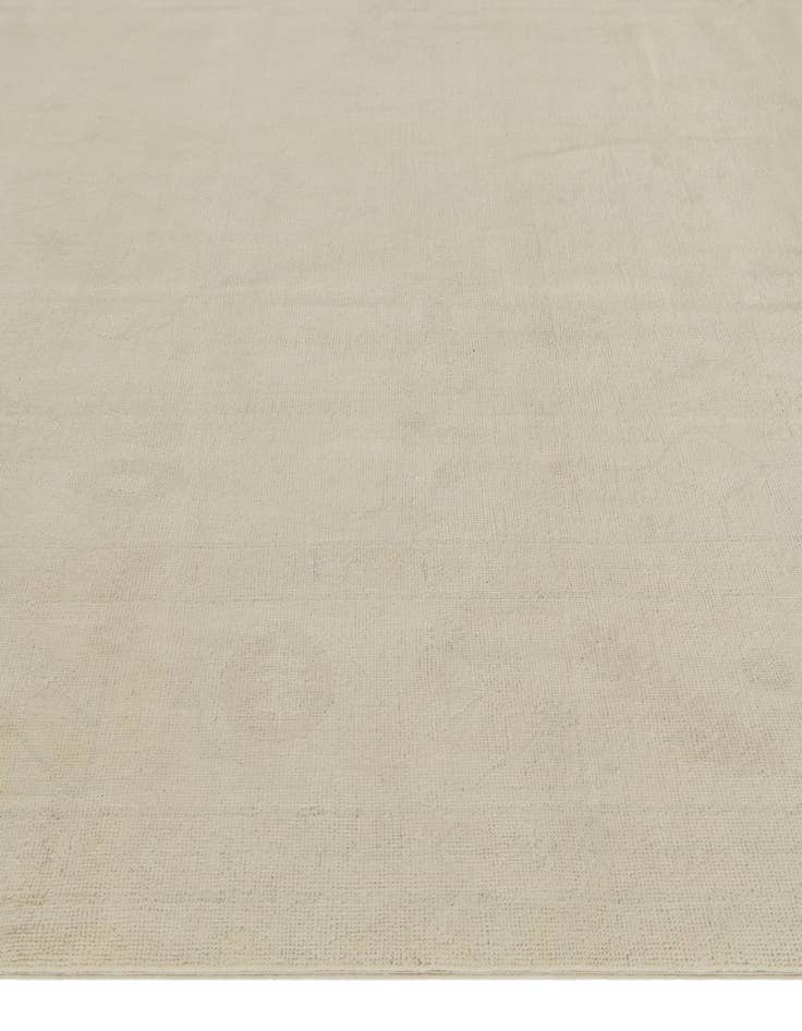 Detail image of 10' 5 x 13' 9 Hand Knotted Oushak Wool Rug