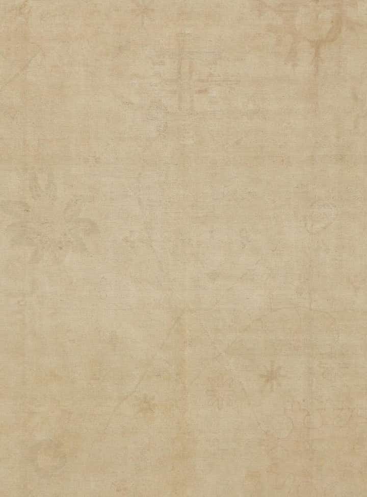 10' 5 x 13' 9 Hand Knotted Oushak Wool Rug