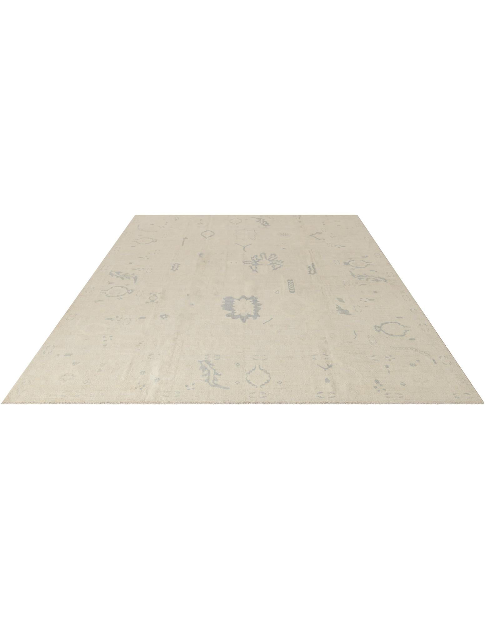 10' x 13' 11 Hand Knotted Oushak Wool Rug