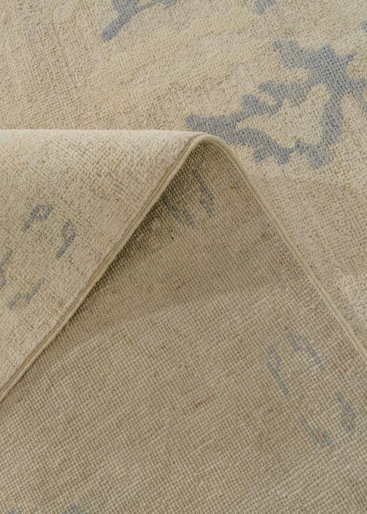 10' x 13' 11 Hand Knotted Oushak Wool Rug