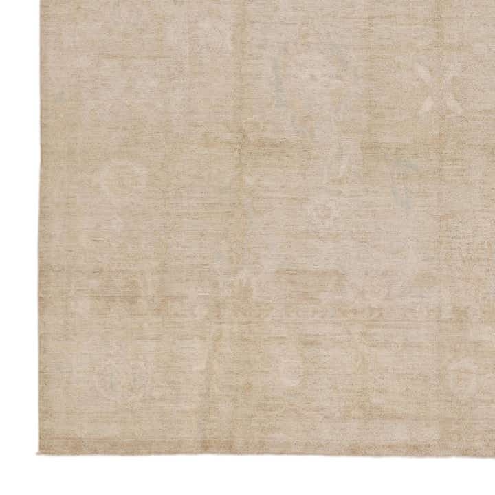 9' 2 x 12' 1 Hand Knotted Oushak Wool Rug