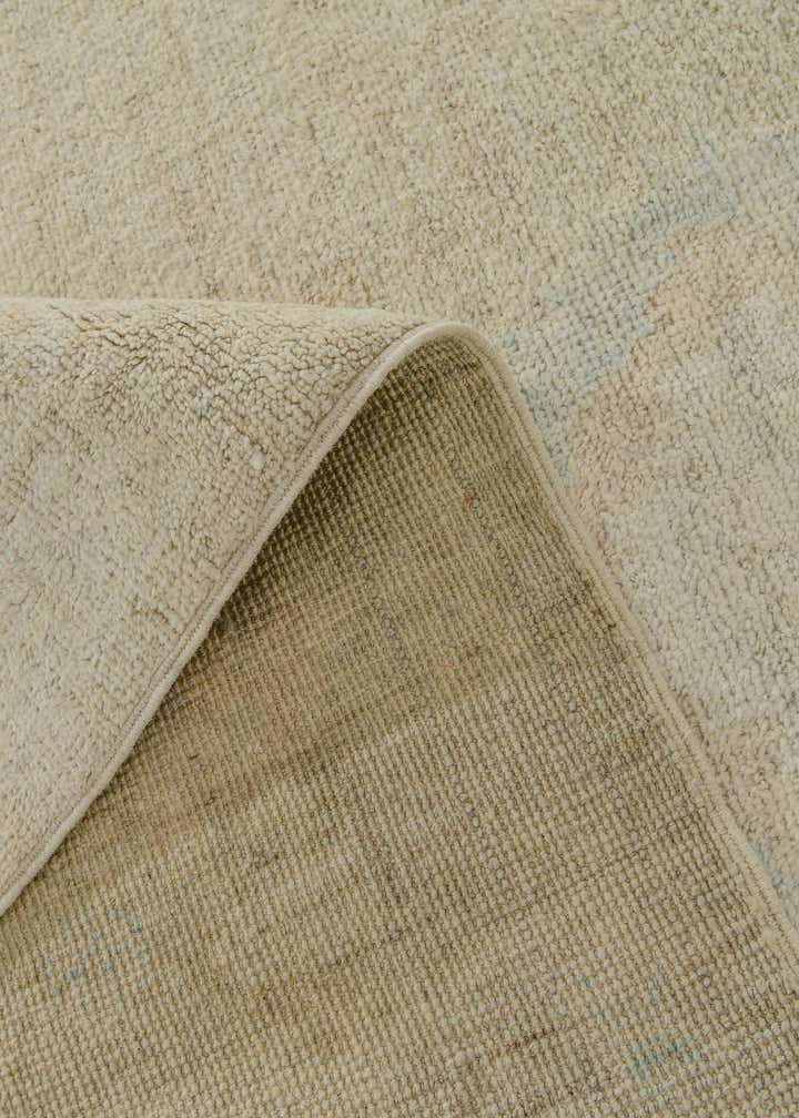9' 2 x 12' 1 Hand Knotted Oushak Wool Rug