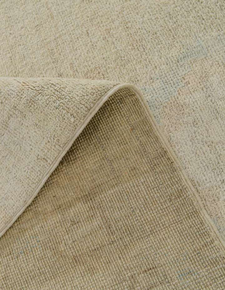 9' 2 x 12' 1 Hand Knotted Oushak Wool Rug