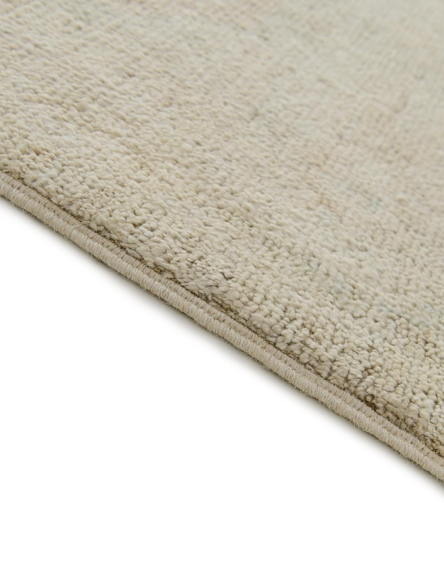 9' 2 x 12' 1 Hand Knotted Oushak Wool Rug