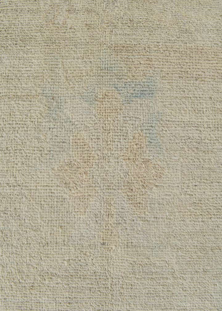 9' 2 x 12' 1 Hand Knotted Oushak Wool Rug