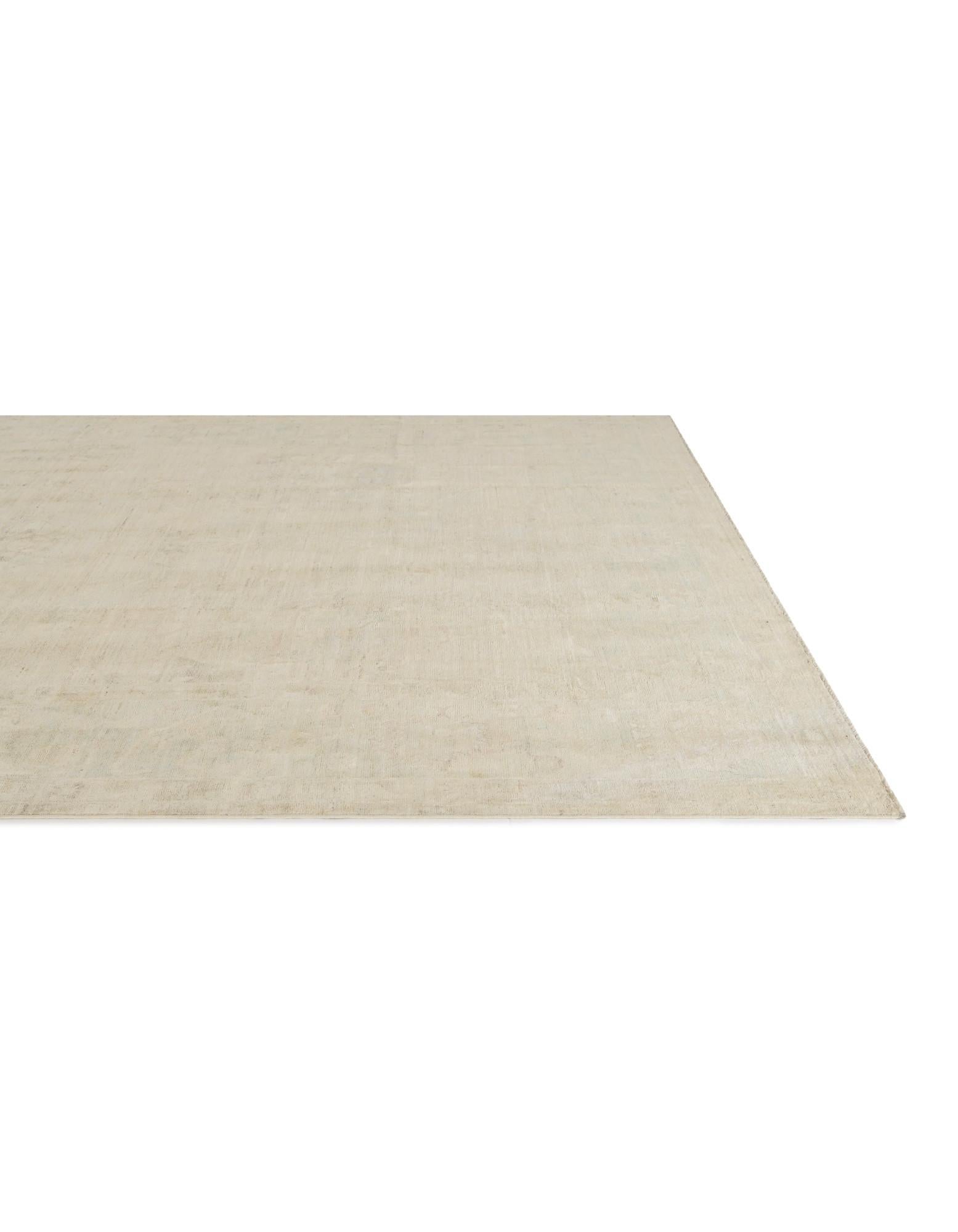 10' x 14' 3 Hand Knotted Oushak Wool Rug