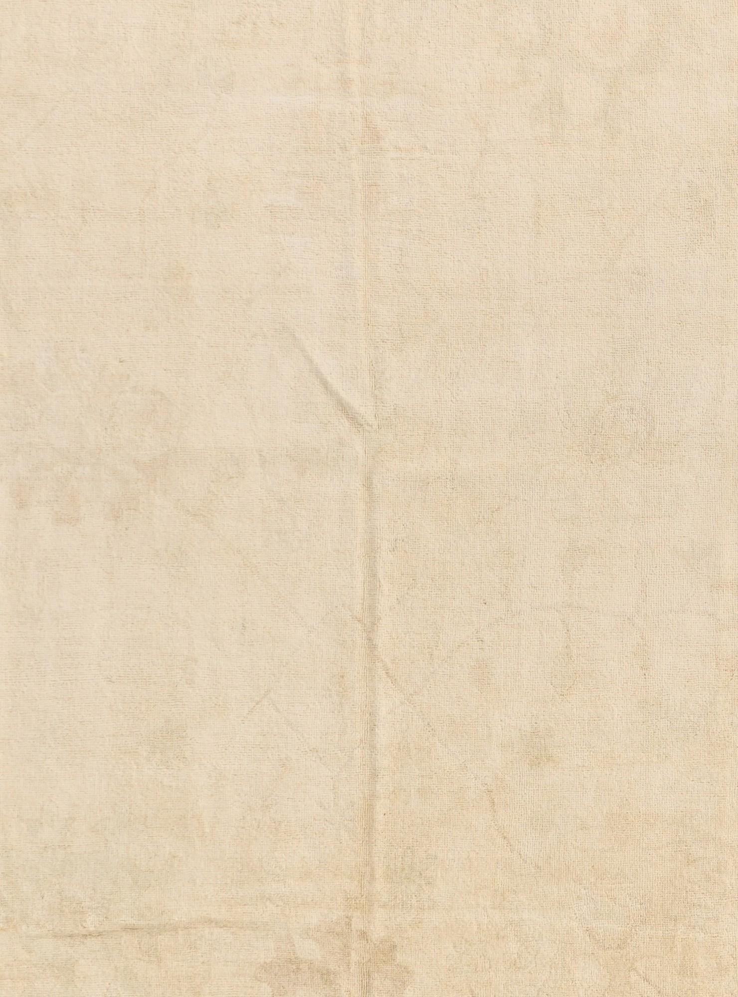 10' 3 x 14' 2 Hand Knotted Oushak Wool Rug