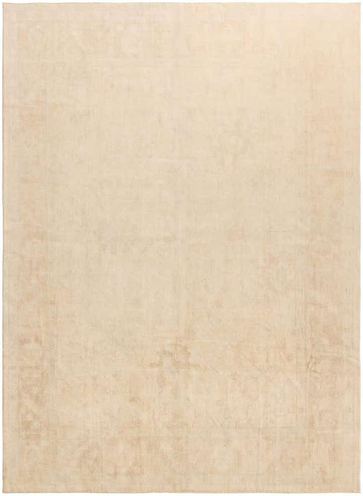 10' 3 x 14' 2 Hand Knotted Oushak Wool Rug