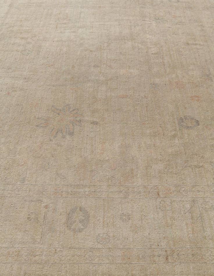 Detail image of 8' 8 x 11' 5  Hand Knotted Oushak Wool Rug