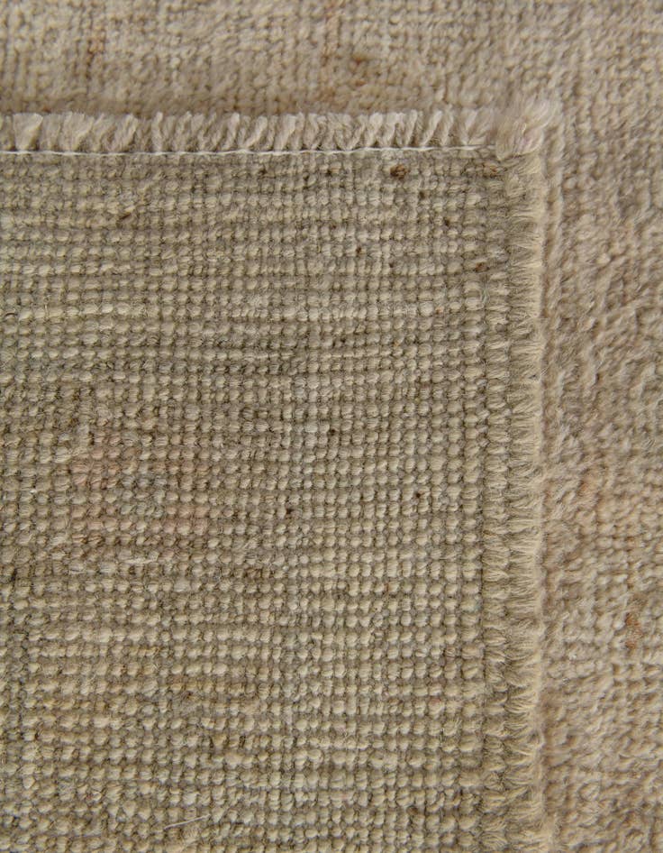 Detail image of 8' 8 x 11' 5 Hand Knotted Oushak Wool Rug