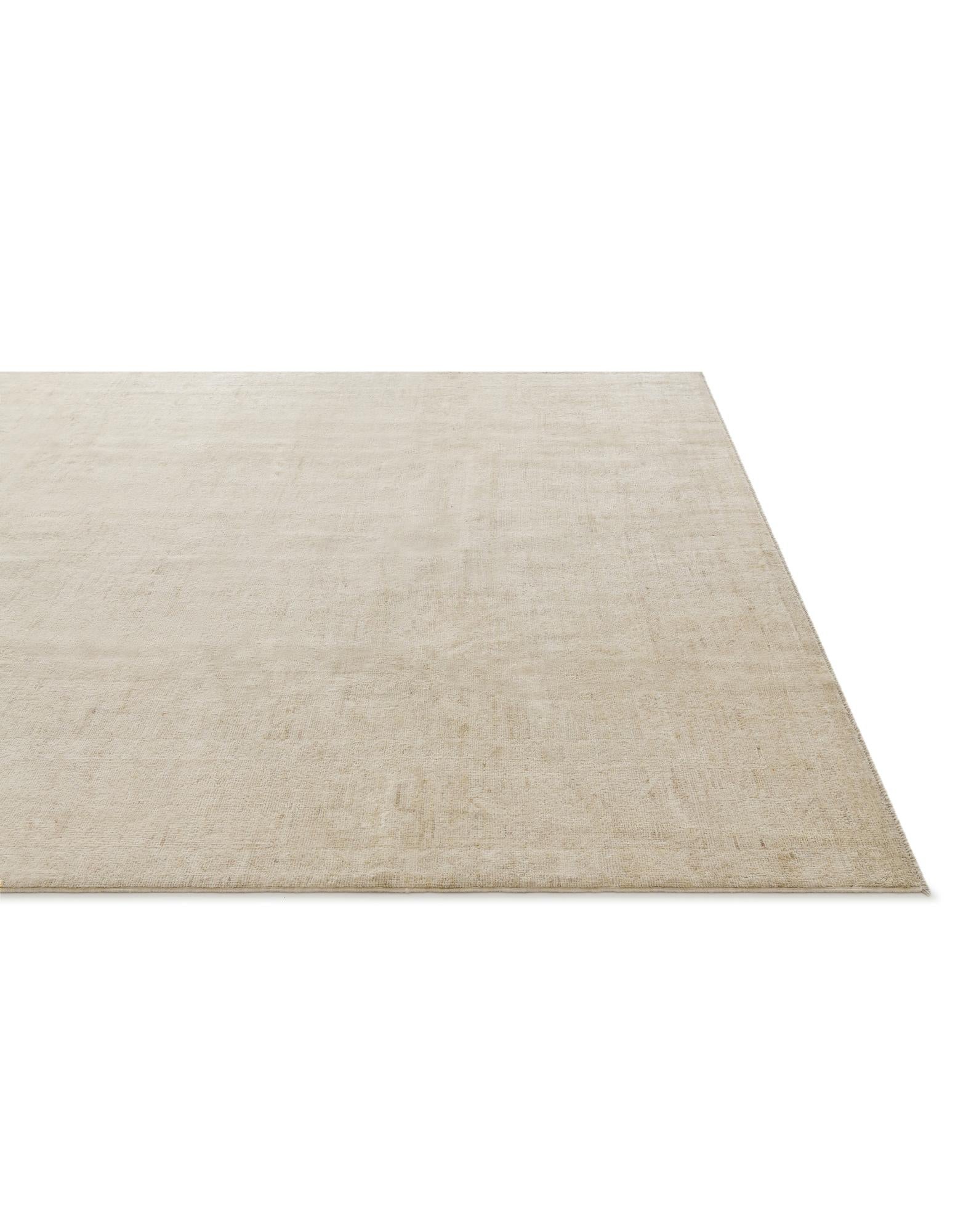 8' 3 x 9' 10 Hand Knotted Oushak Wool Rug