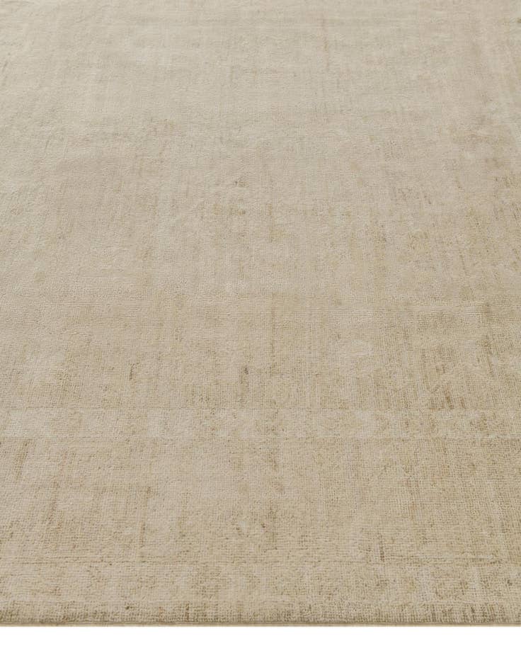 Detail image of 8' 3 x 9' 10  Hand Knotted Oushak Wool Rug