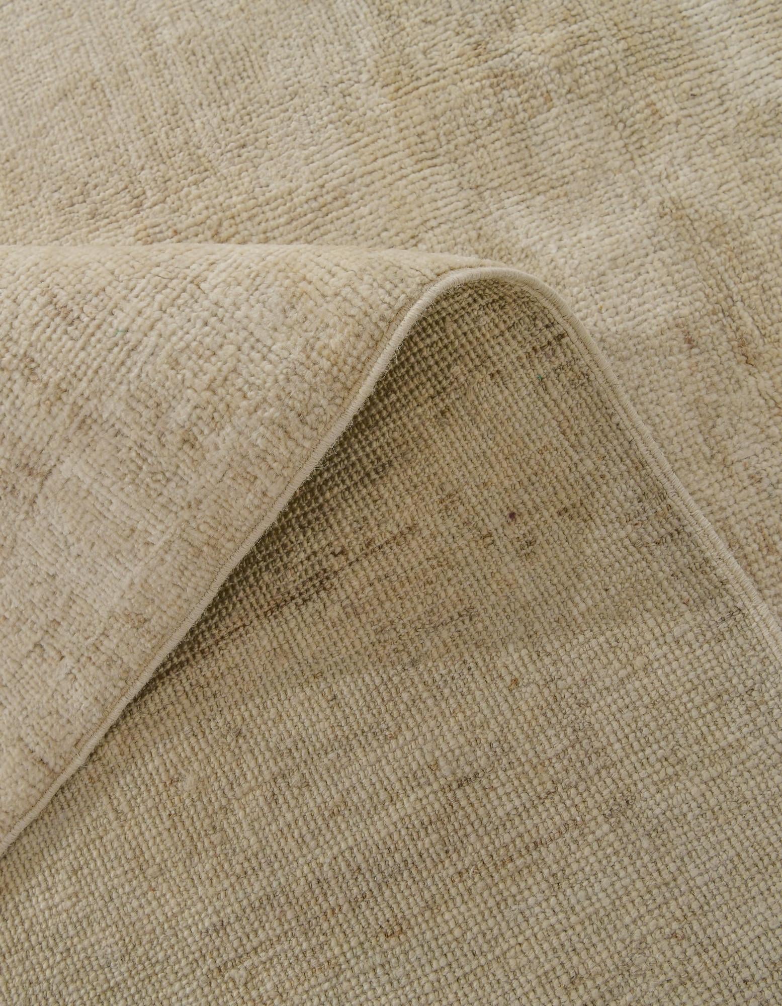 8' 3 x 9' 10 Hand Knotted Oushak Wool Rug