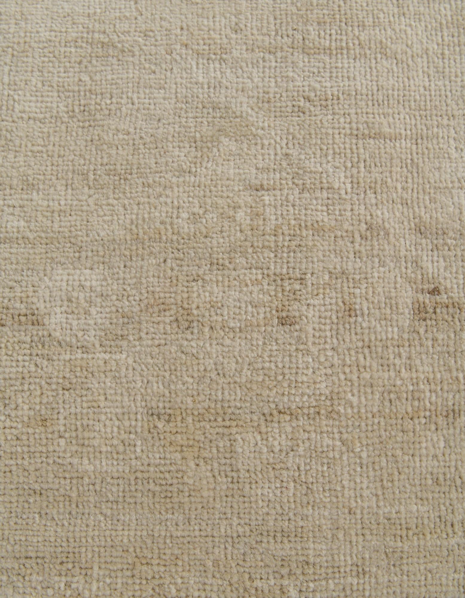 8' 3 x 9' 10 Hand Knotted Oushak Wool Rug