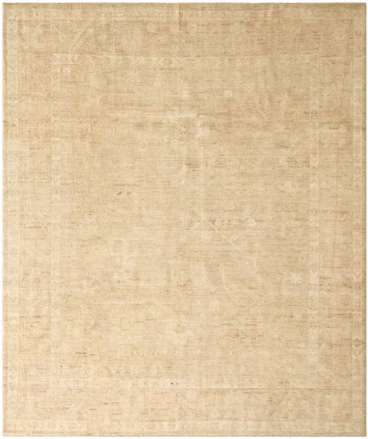 8' 3 x 9' 10 Hand Knotted Oushak Wool Rug