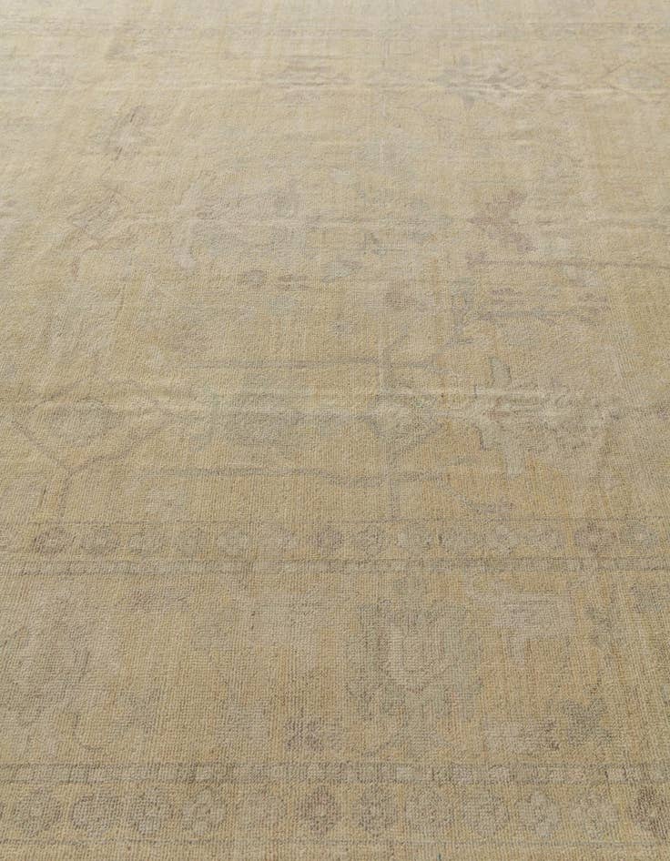 Detail image of 9' x 11' 10  Hand Knotted Oushak Wool Rug