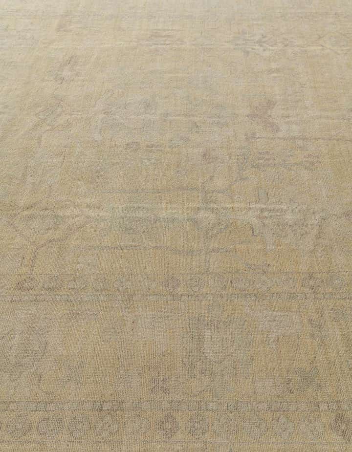 9' x 11' 10 Hand Knotted Oushak Wool Rug