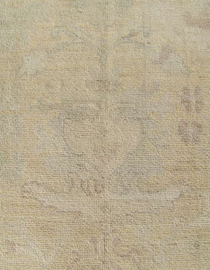 9' x 11' 10 Hand Knotted Oushak Wool Rug