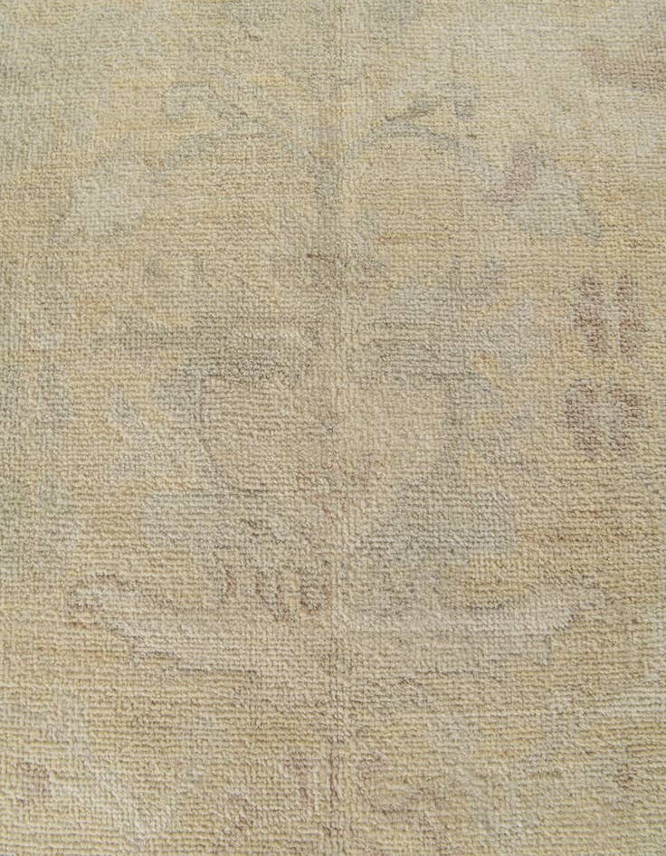 Detail image of 9' x 11' 10 Hand Knotted Oushak Wool Rug