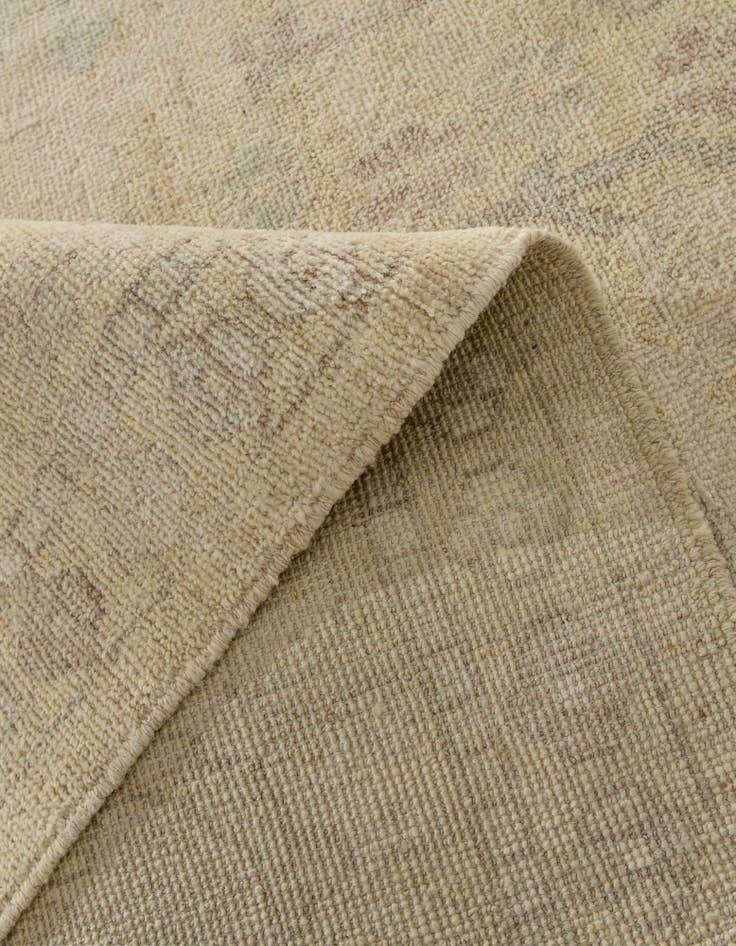 Detail image of 9' x 11' 10  Hand Knotted Oushak Wool Rug