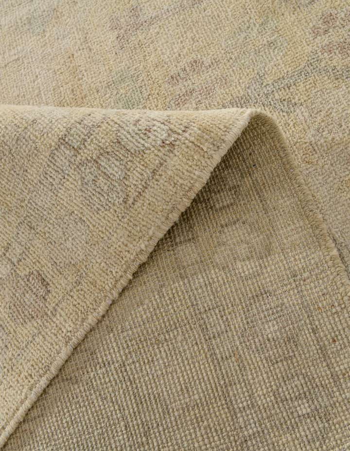 9' x 11' 10 Hand Knotted Oushak Wool Rug