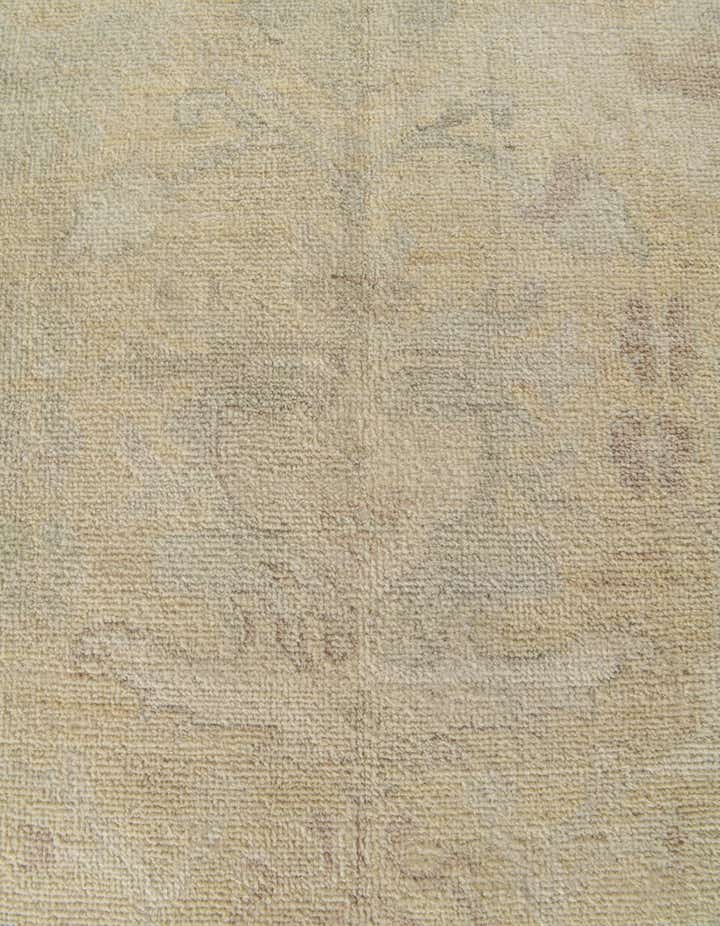 9' x 11' 10 Hand Knotted Oushak Wool Rug