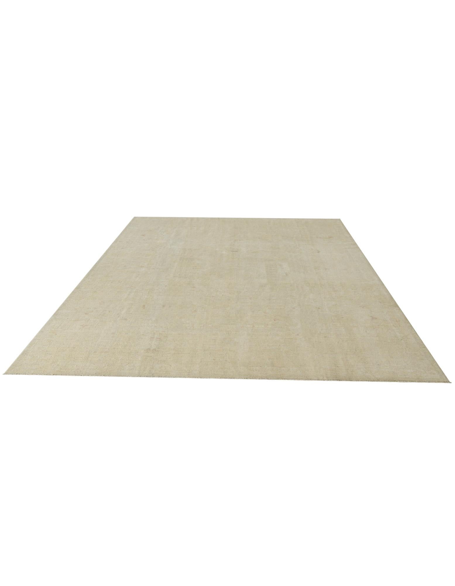 9' x 12' 3 Hand Knotted Oushak Wool Rug