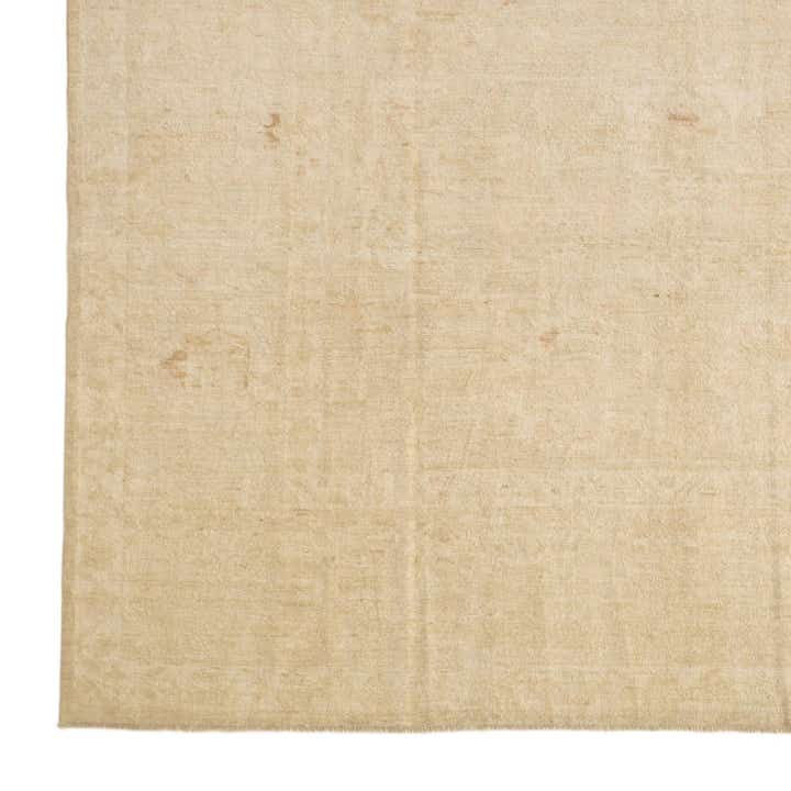 9' x 12' 3 Hand Knotted Oushak Wool Rug