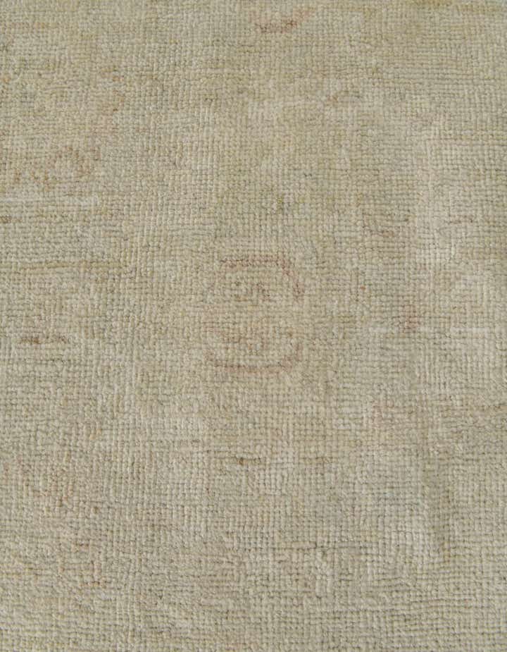 9' x 12' 3 Hand Knotted Oushak Wool Rug