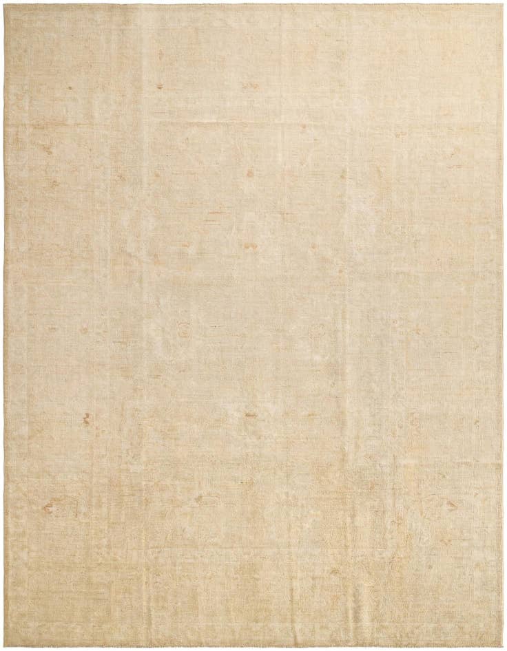 Detail image of 9' x 12' 3 Hand Knotted Oushak Wool Rug