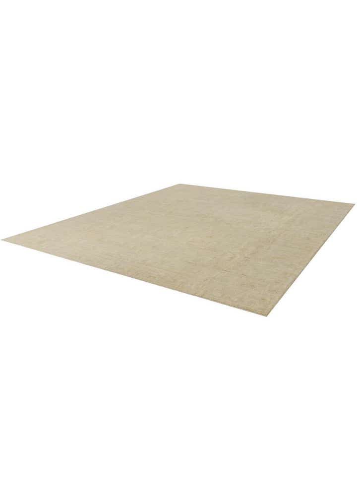 12' 4 x 15' 3 Hand Knotted Oushak Wool Rug