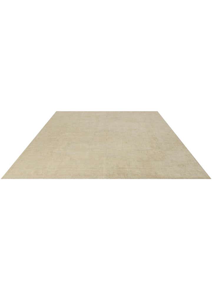 12' 4 x 15' 3 Hand Knotted Oushak Wool Rug