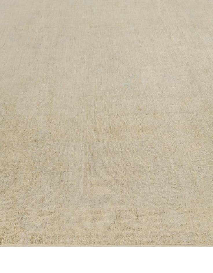 Detail image of 12' 4 x 15' 3 Hand Knotted Oushak Wool Rug