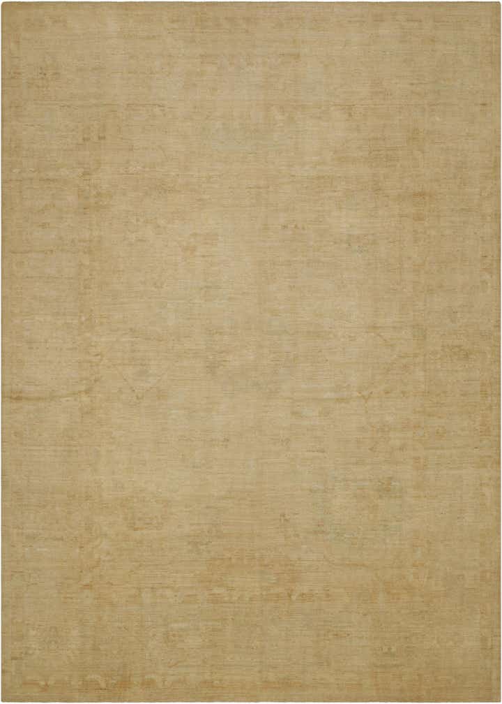 12' 4 x 15' 3 Hand Knotted Oushak Wool Rug