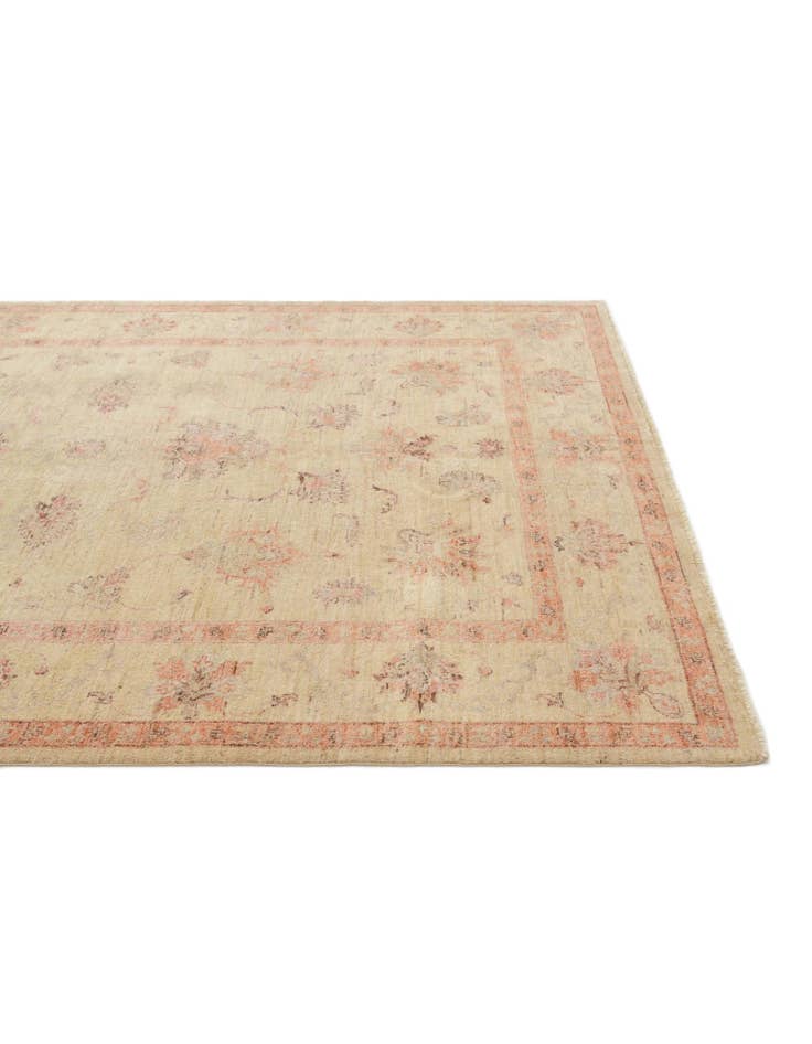 Detail image of 5' 9 x 8' Hand Knotted Oushak Wool Rug